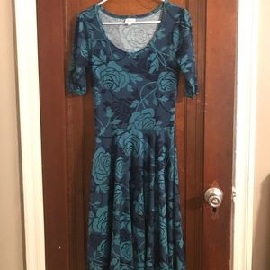 LuLaRoe Nicole dress, size S